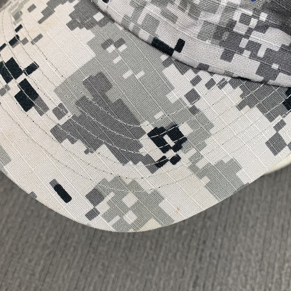 Vector Force Development Baseball Hat OSFA Gray Digital Camouflage Strapback - Picture 7 of 14